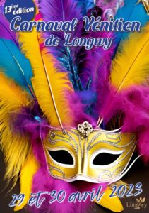 Affiche 2023 Carnaval vénitien de longwy