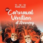 affiche carnaval venitien Annecy 2022