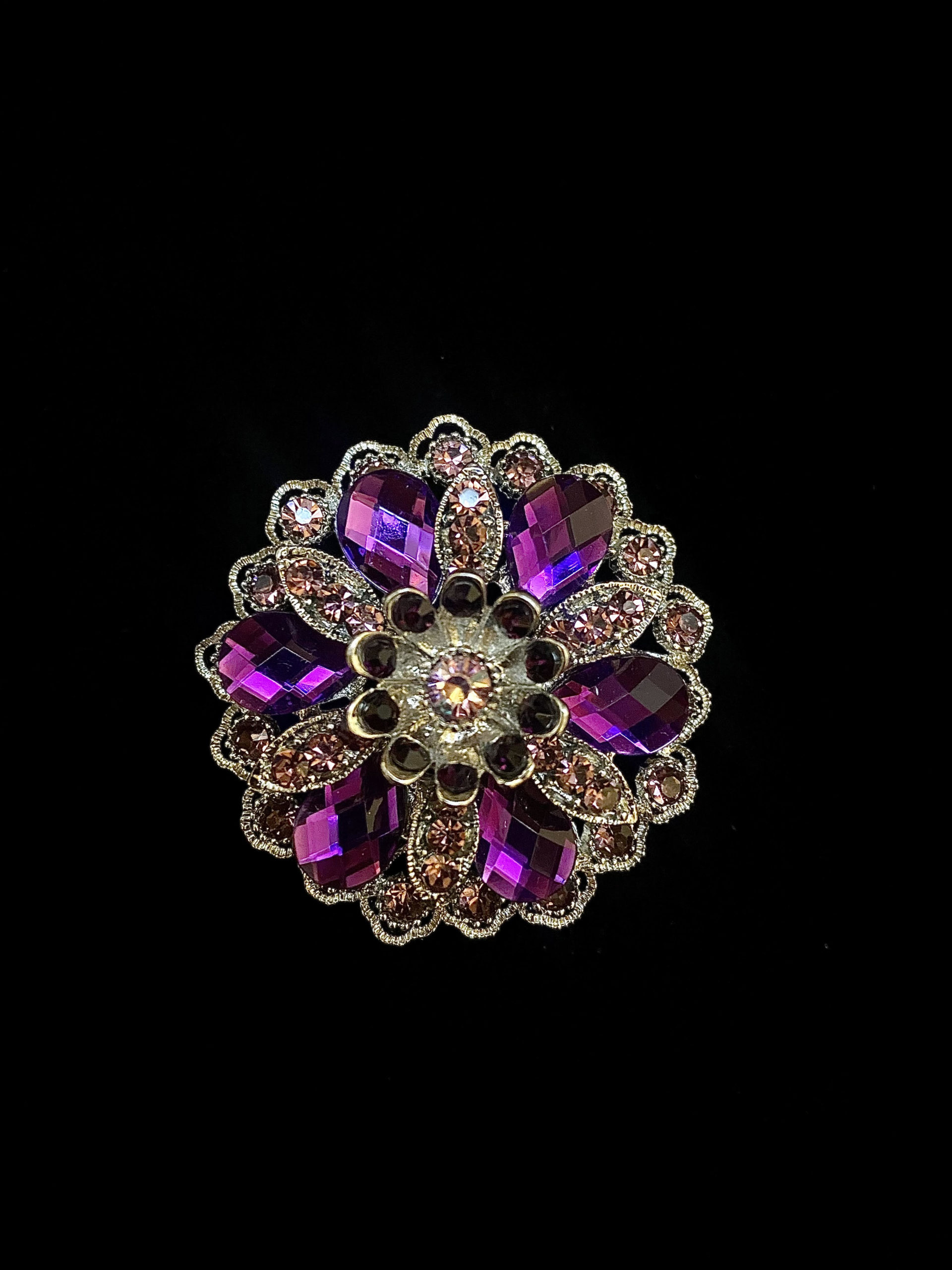 Bague vintage fantaisie taille USA 9.3/4 taille française 62