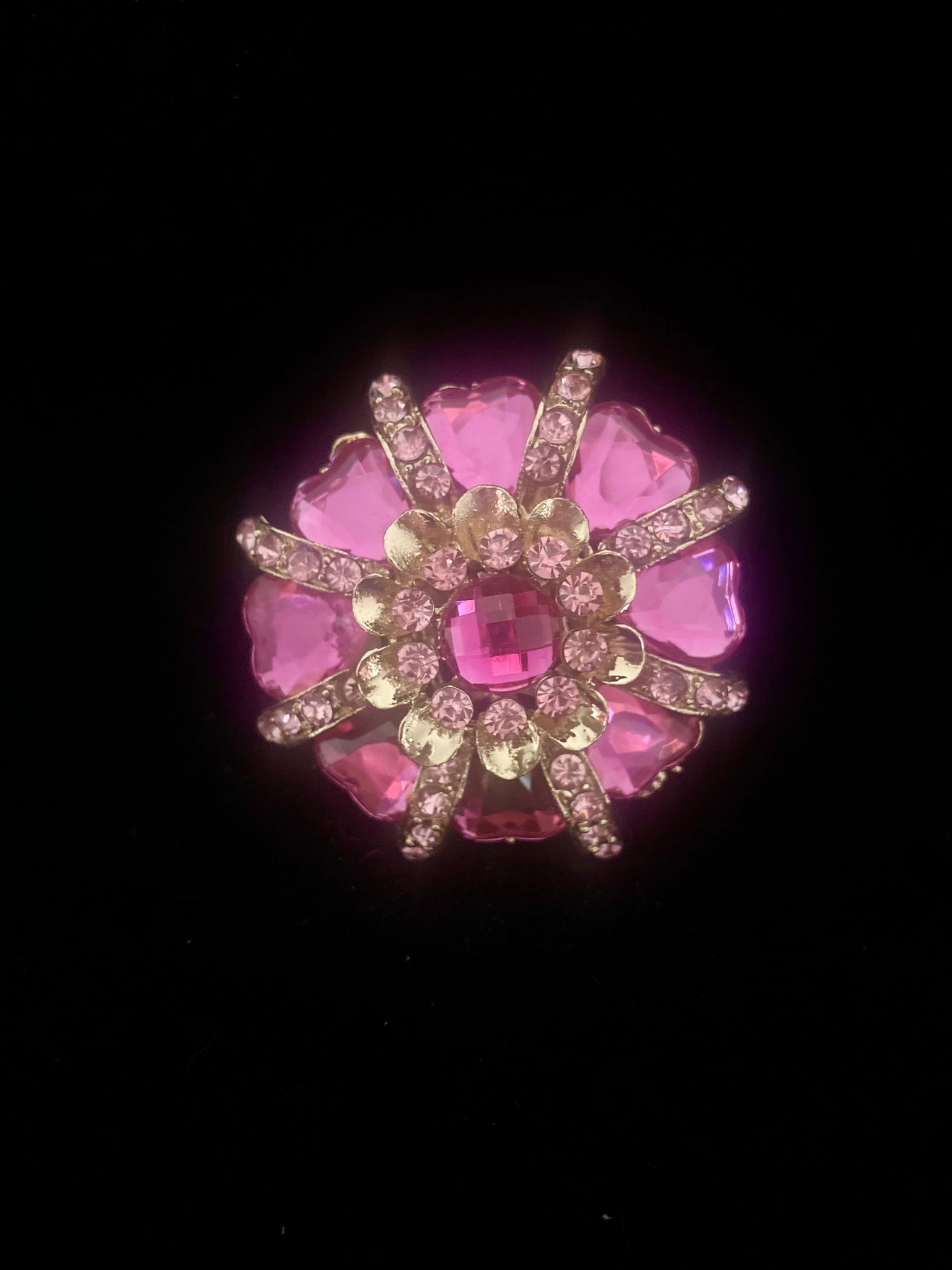 bague-strass-rose-dore