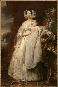 Duchesse-Orléans-et-son-fils-1839 Winterhalter