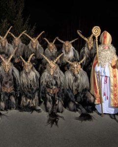 Krampus et St nicolas
